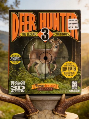 Deer Hunter 3 PC game like new, Big Box edition