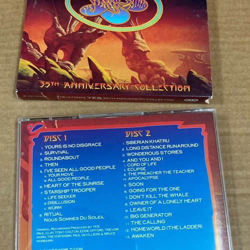 Yes - The Ultimate Yes: 35th Anniversary Collection 2 CD In good condition Price 12 Euros