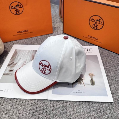Hermes baseball cap black and white, new, streetwear style
