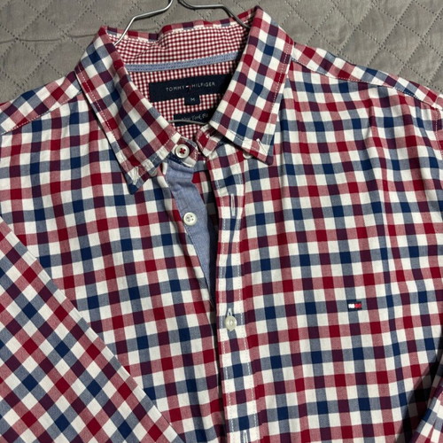 Tommy Hilfiger shirt new, size M, white and red