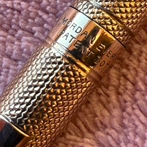 Gold pencil with 375 stamp, 9k gold, 1930, 18g