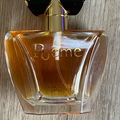 Lancôme Poême Eau de Parfum 50ml used, authentic women's perfume