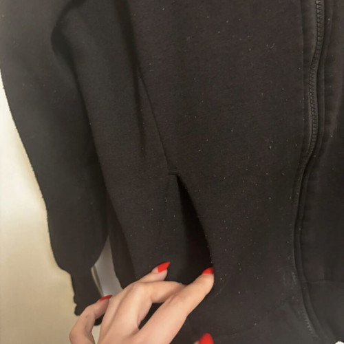 Black cardigan used, size L-XL