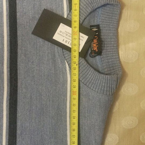 Men's T-shirt 3XL slim fit new, white and gray
