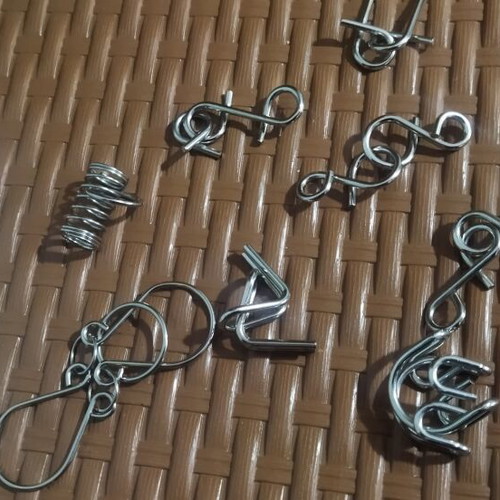 Metal brain puzzle, new