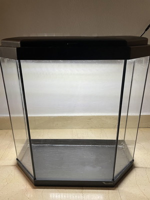Aquatlantis Aquarium 25lt used with integrated LED lighting