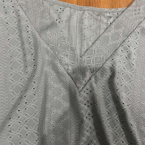Summer women's blouse used, size L, green