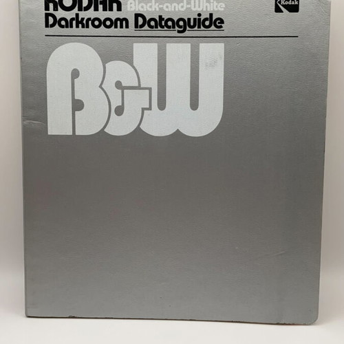 Kodak Black-and-White Darkroom Dataguide book like new