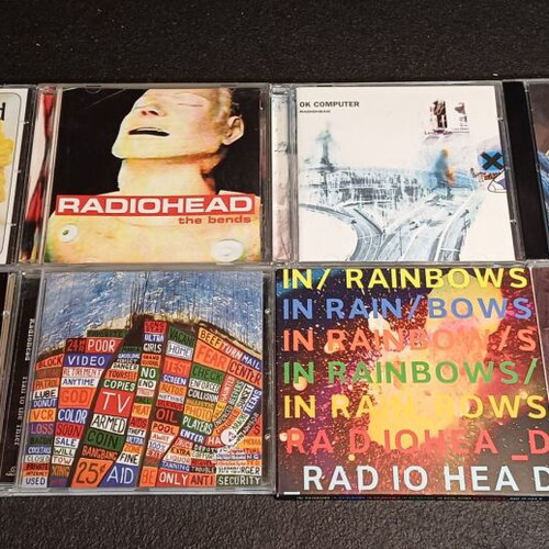 Radiohead discography 1993-2011 8xCD used, rock