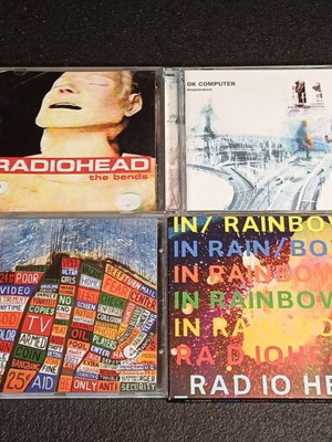 Radiohead discography 1993-2011 8xCD used, rock