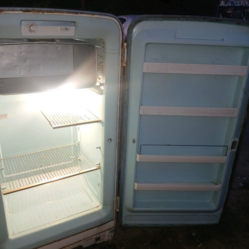 Westinghouse refrigerator used, collectible from 1950 with wear