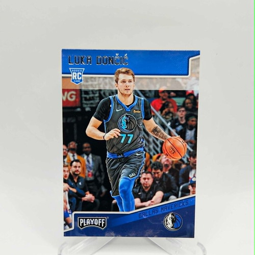 2018-19 Panini Chronicles Luka Doncic Playoff Rookie card