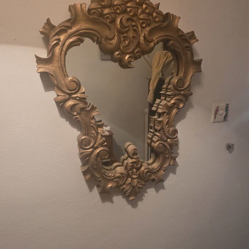 Handmade mirror like new