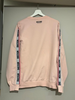 Moschino sweatshirt new pink size L