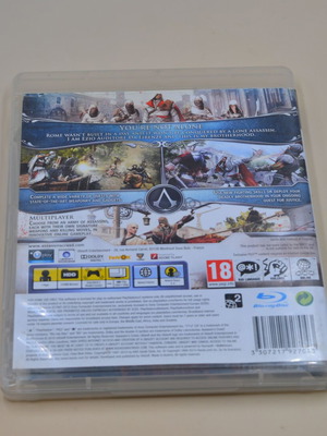 Assassins Creed Brotherhood PS3 μεταχειρισμένο σε καλή κατάσταση