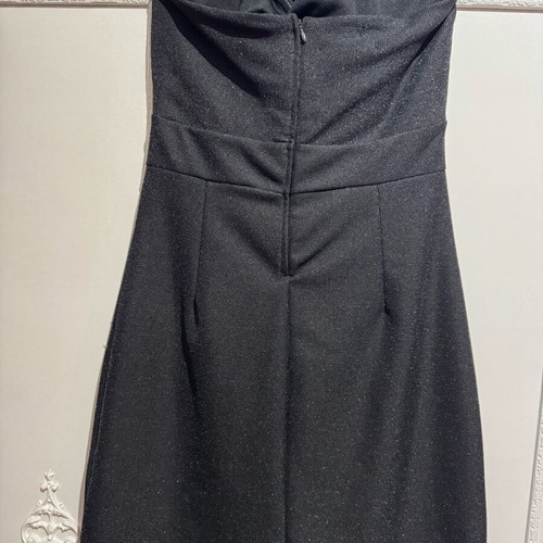 Mini dress Pepe Jeans strapless black like new, size medium
