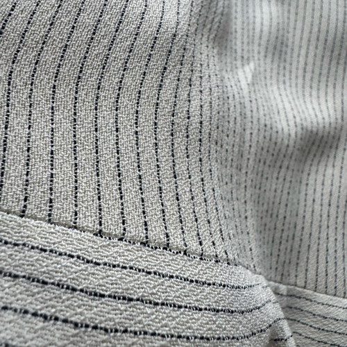 H&M striped pants like new, size 34, beige