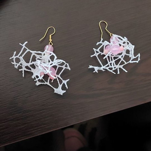 Handmade earrings new with care and love