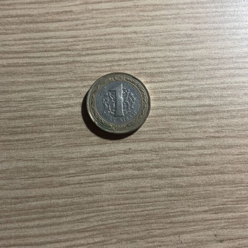 Turkish lira coin new, rare