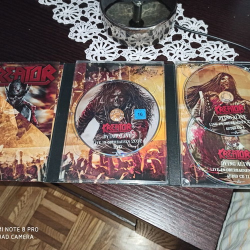 Kreator A5 Digipack DVD + 2CD metal album