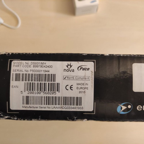 Nova NovaBox HD 831 digital receiver used
