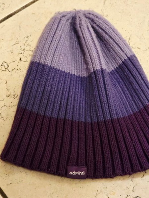 Admiral hat like new, purple, size S-M