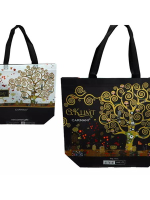 Τσάντες πρωινού με το έργο The Tree του Gustav Klimt, σετ 3 τεμαχίων
