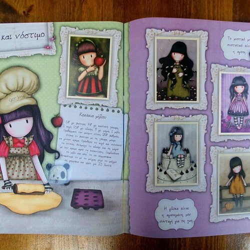 Santoro Panini sticker album used with 8 missing stickers