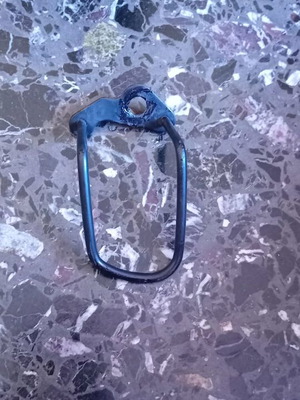 Bicycle derailleur protector used, good condition