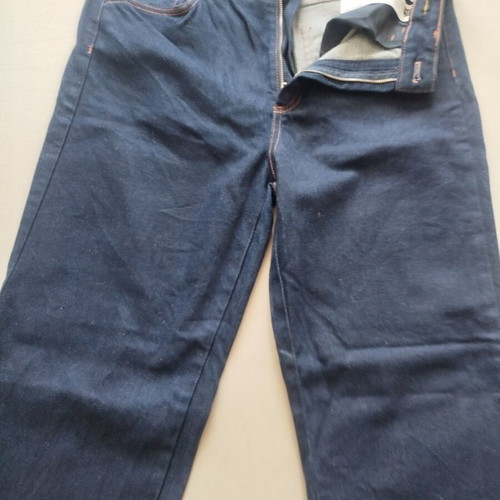 Massimo Dutti straight leg jeans women's blue size 42 like new