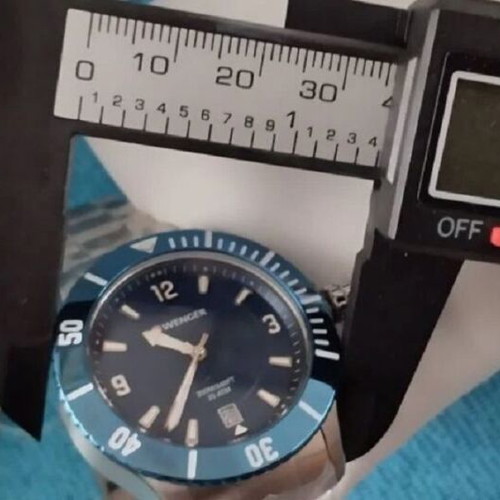 Wenger Sea Force Diver Swiss Made watch, new, navy blue