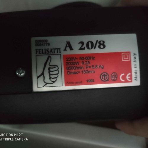 Felisatti angle grinder 2000 watt 180mm new