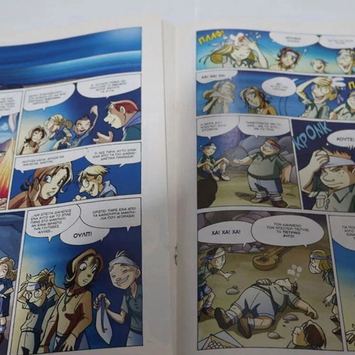 W.I.T.C.H. comic magazines issues 17, 18, 19, Greek
