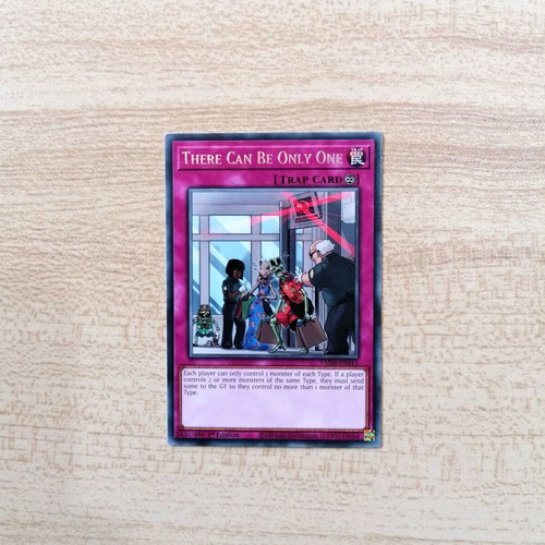 Yu-Gi-Oh! There Can Be Only One 1st Edition Rare Trap Card Near Mint 2023