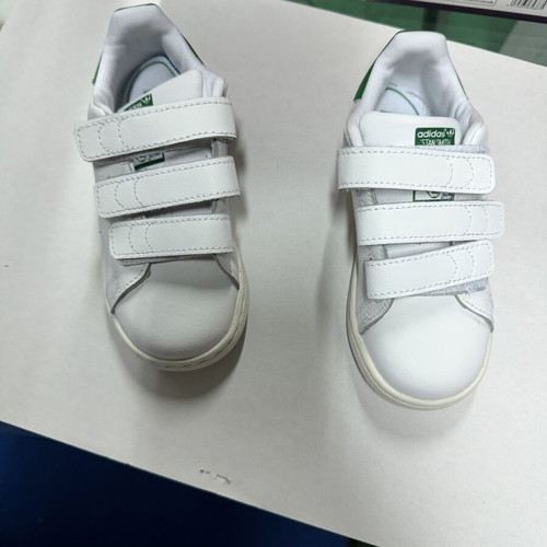 Adidas Stan Smith CF I kids' athletic shoes used, multicolor, size 27