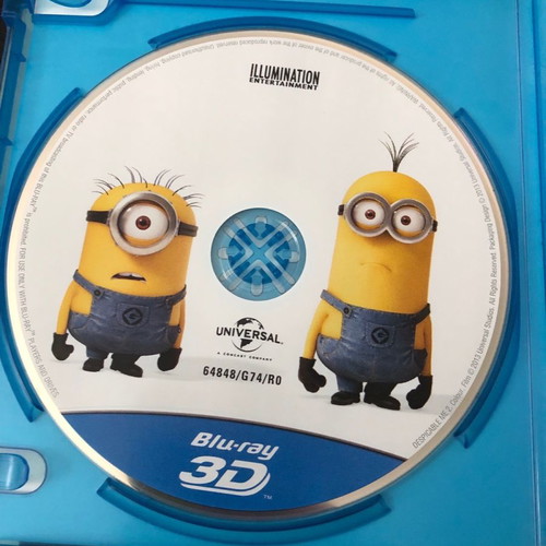 Despicable Me 2 Blu-Ray 3D Special Edition used, dubbed