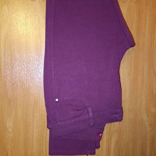 Bordeaux Pants obiettivo No 44 like new, waist measurement 34