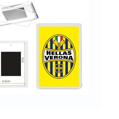Hellas Verona fridge magnet with clear acrylic photo frame