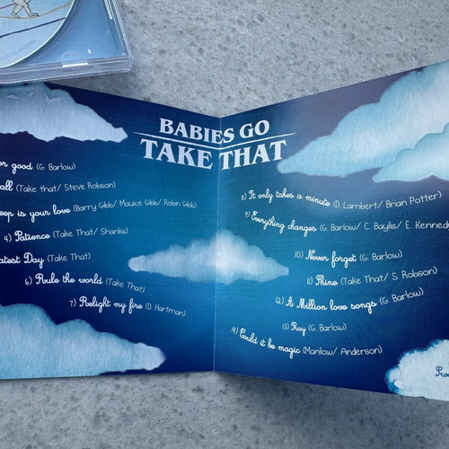 Babies Go Take That CD like new, lullaby covers