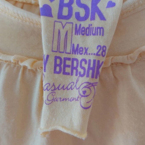 Bershka sleeveless top like new, yellow with floral print