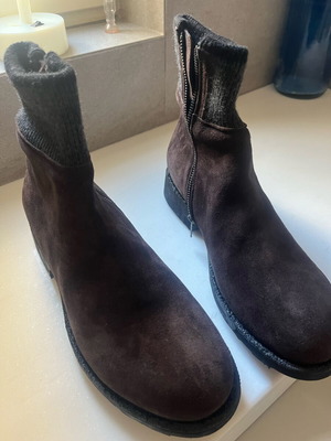 Premiata μποτάκια καφέ καινούργια, μέγεθος 42.5 με φερμουάρ