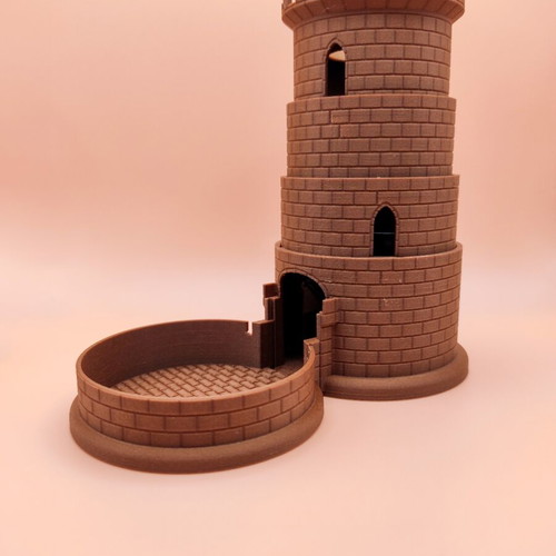 Dice Tower for Board Games like Dungeons of Dragons, like new