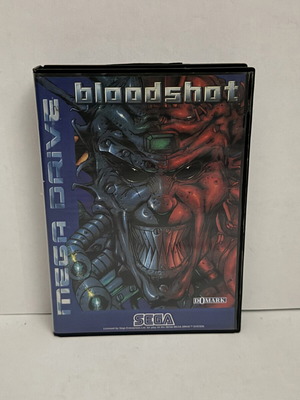 Bloodshot Sega Mega Drive PAL game CIB