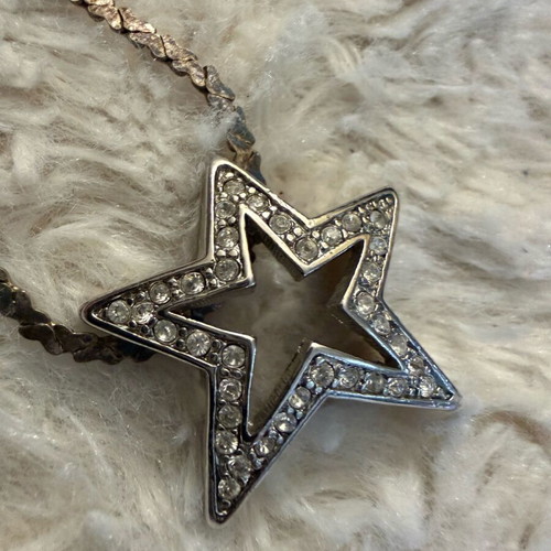 Quo Vadis steel star necklace used