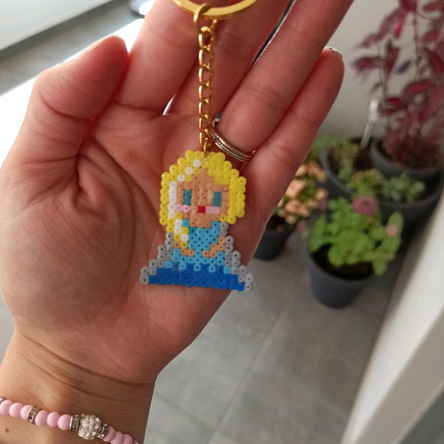 Frozen keychain new, handmade
