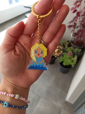Frozen keychain new, handmade