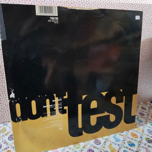 Junior Tucker Dont Test vinyl record used, reggae