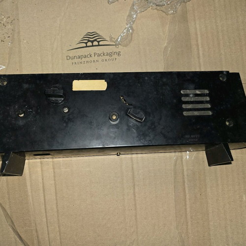 Econ antique table clock used, analog