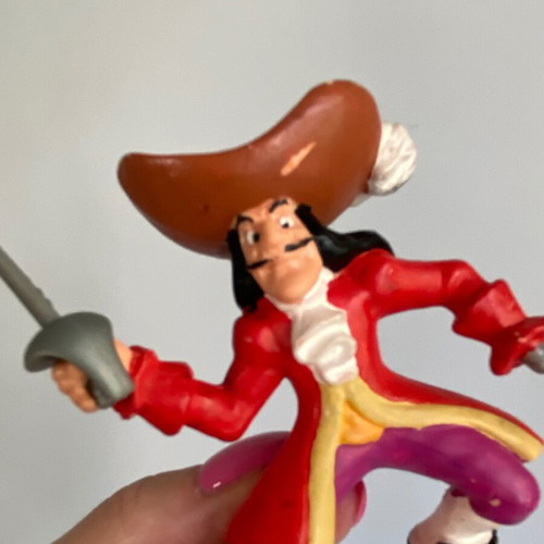 Bullyland Captain Hook pvc figure from Disney Peter Pan used