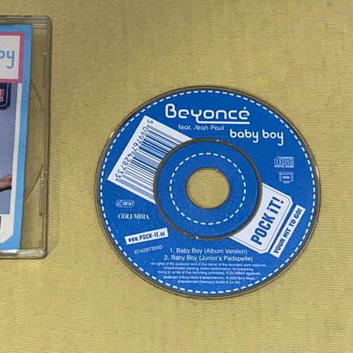 Beyonce rare mini CD single 3" collectible Baby Boy like new